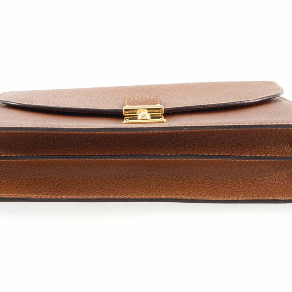 Gucci Second Bag Clutch 018 122 1940 Leather Brown Women's GUCCI - Picture 6 of 16